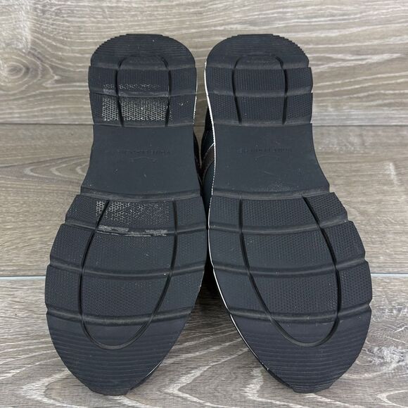 Voile Blanche Storm Fur-1B05 Women Sz 8/EU 39 Green Shearling Metallic Sneakers - Picture 7 of 11